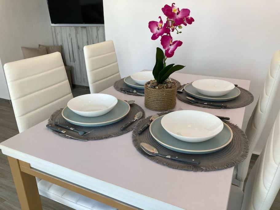 Coqueto Apartamento De Playa Con Piscina Y Terraza Valencia Buitenkant foto