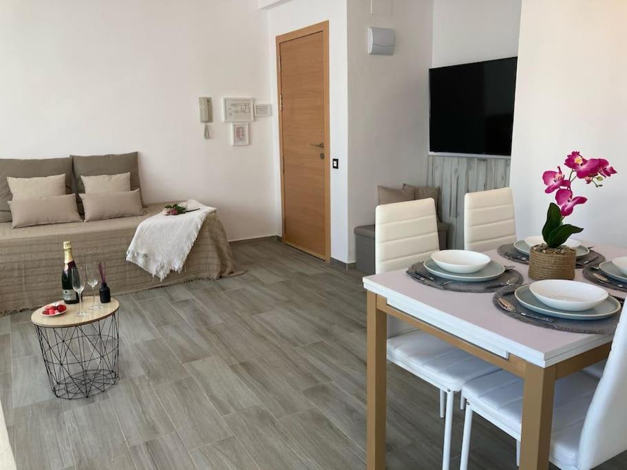 Coqueto Apartamento De Playa Con Piscina Y Terraza Valencia Buitenkant foto