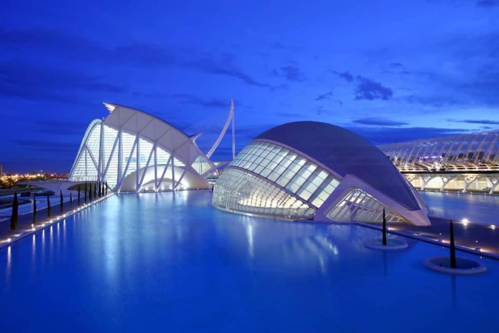 Coqueto Apartamento De Playa Con Piscina Y Terraza Valencia Buitenkant foto